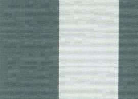 Sunbrella Yacht stripe charcoal grey 3723