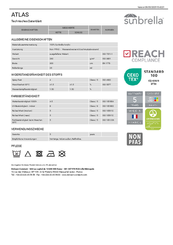 Technisches Datenblatt