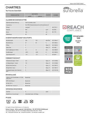 Technisches Datenblatt