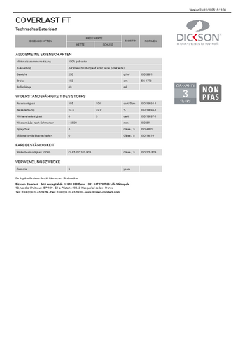 Technisches Datenblatt Technisches Datenblatt