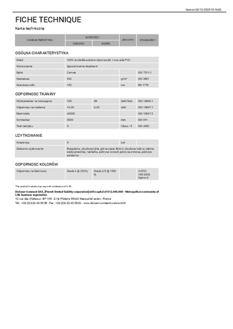 Informacje techniczne