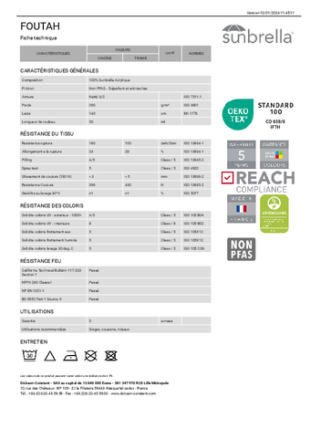 Fiche technique