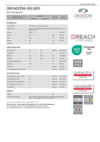 Technische gegevens