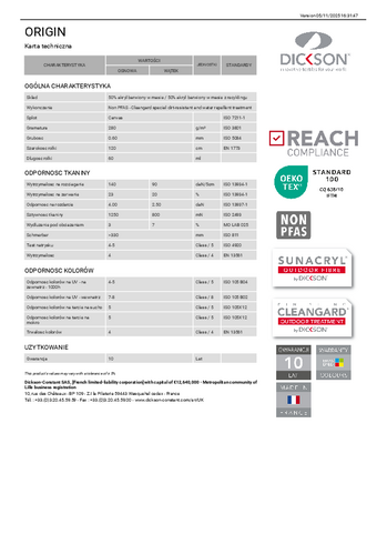 Informacje techniczne