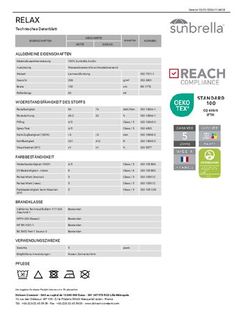 Technisches Datenblatt