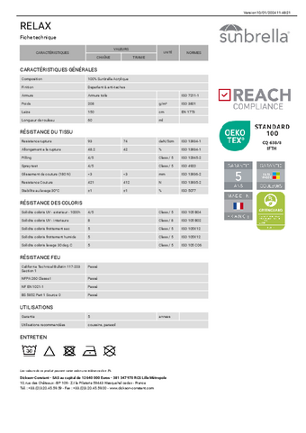 Fiche technique