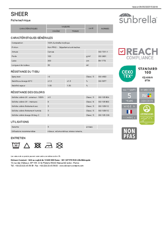 Fiche technique