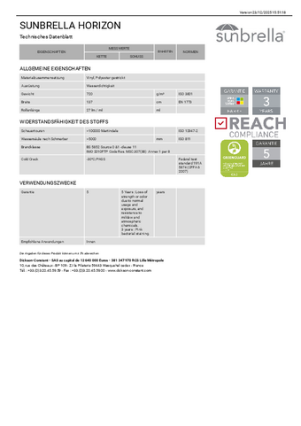 Technisches Datenblatt