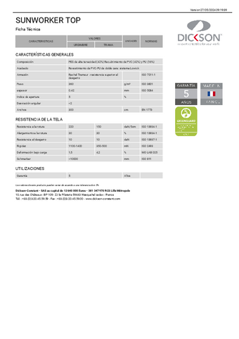 Ficha técnica