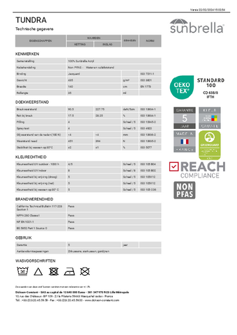 Technische gegevens
