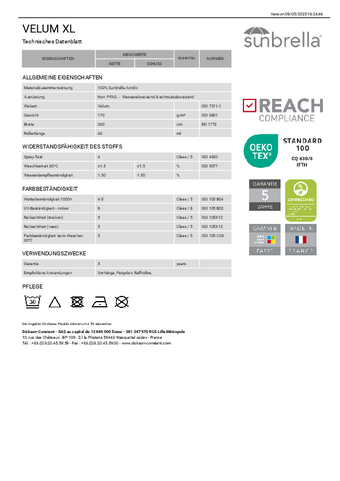 Technisches Datenblatt