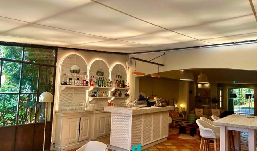 La Bastide de Mougins: comfort and elegance thanks to Cosywee interior shade fabrics