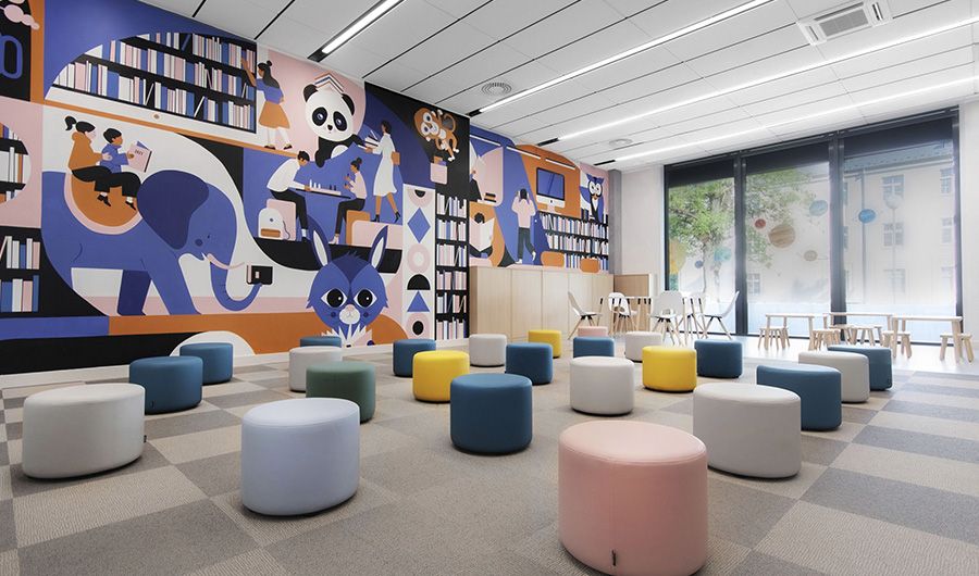 'W PULAWACH' kommunalt bibliotek