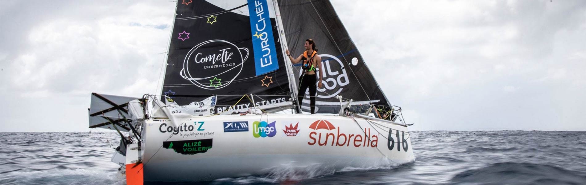 Sunbrella, sponsor de la traversée de l’Atlantique de Lilian Geolle