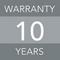 10 years warranty 10 years warranty