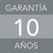 10 años de garantía 10 años de garantía