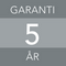 5 års garanti 5 års garanti